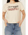 Image #4 - Idyllwind Women's Sorry Gone Country Short Sleeve Cropped Graphic Tee, Nude, hi-res