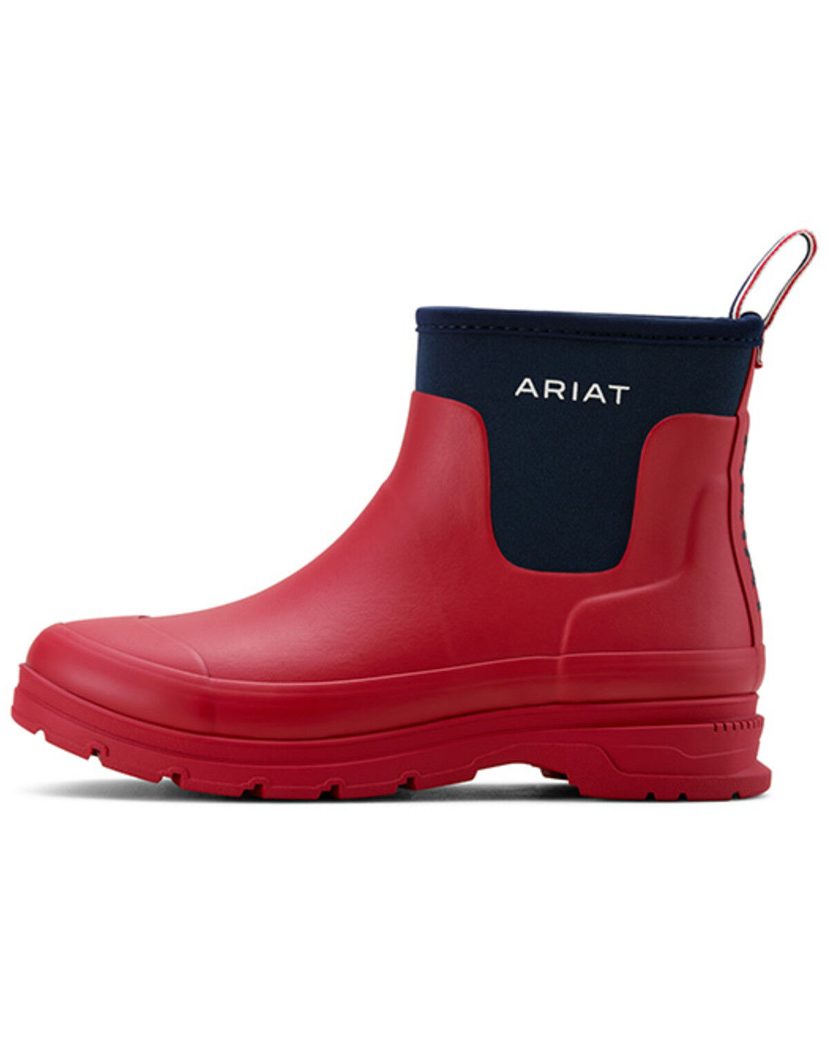 Image #2 - Ariat Women's Kelmarsh Shortie Rubber Boots - Round Toe, Red, hi-res