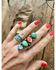 Image #1 - Cinnabar Ranch Co Women's Multistone Statement Ring, Turquoise, hi-res