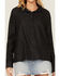 Image #3 - Rock & Roll Denim Women's Rhinestone Long Sleeve Button-Down Western Shirt, Black, hi-res
