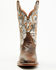Image #4 - Dan Post Women's Tess Western Boots - Square Toe, Brown, hi-res