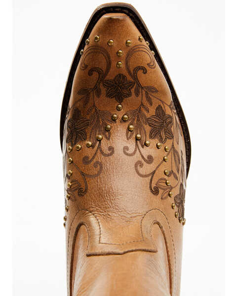 Image #6 - Shyanne Women's Dahlia Western Boots - Snip Toe, Tan, hi-res