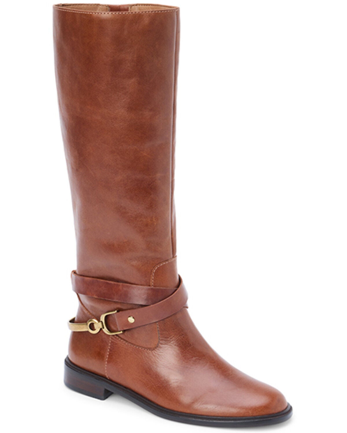 Matisse Women's Richmond Riding Boots - Round Toe, Brown, hi-res