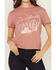 Image #3 - White Crow Women's Sweetheart of the Rodeo Short Sleeve Graphic Tee, Pink, hi-res