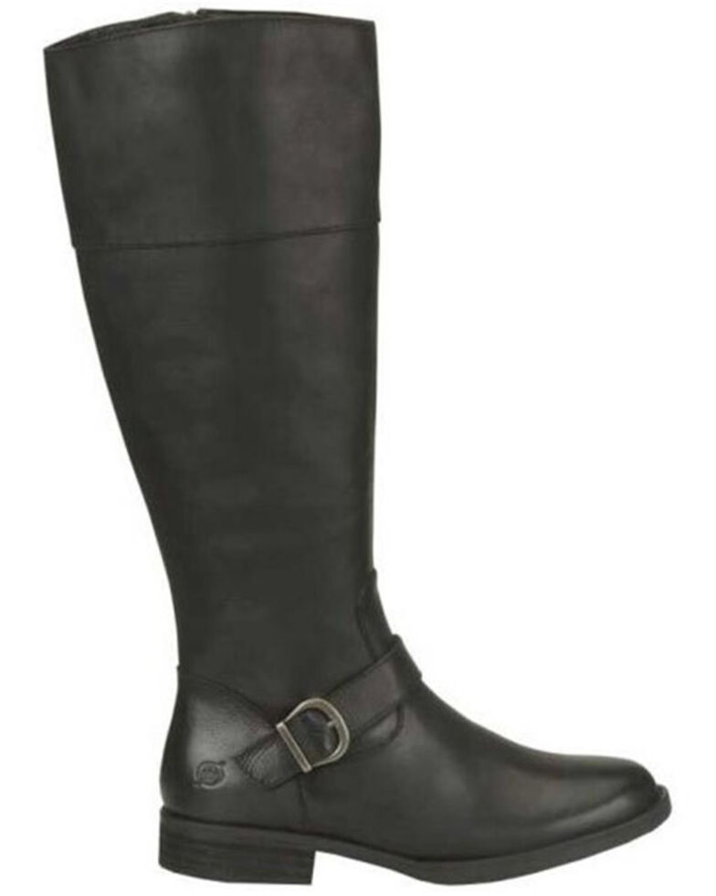 Born Women's Braydon Western Boots - Round Toe, Black, hi-res