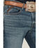 Image #2 - Ariat Men's M4 Legacy Relaxed Bootcut Stretch Denim Jeans Jeans, Blue, hi-res