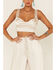 Image #3 - The Now Women's Piper Bustier Top, Cream, hi-res