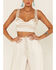 Image #3 - The Now Women's Piper Bustier Top , Cream, hi-res
