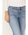 Shyanne Women's Midrise Super Flare Jeans, Light Blue, hi-res