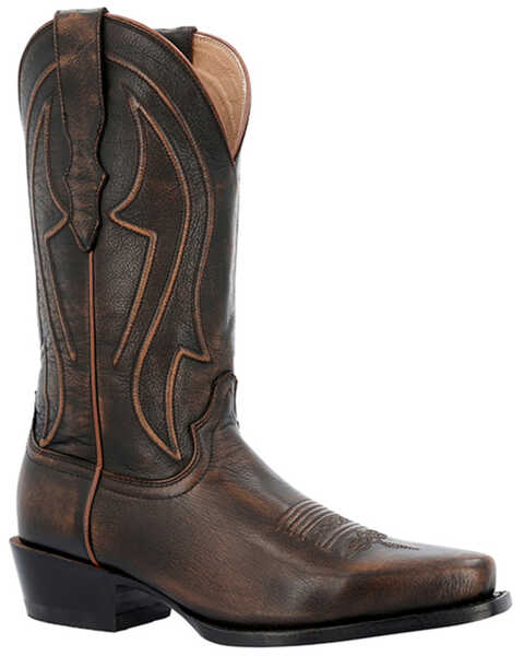 Durango Men's Santa Fe™ Whiskey Western Boots - Snip Toe, Brown, hi-res
