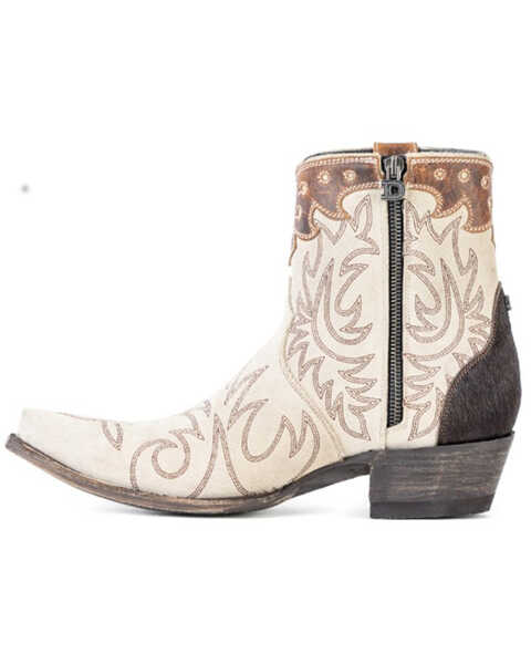 Image #3 - Double D Ranch Women's Red River Crossing Boots - Snip Toe, Tan, hi-res