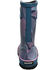 Image #5 - Bogs Girls' Abstract Shapes Rain Boots - Round Toe, Indigo, hi-res
