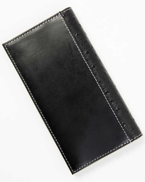 Cody James Men's Stitched Rodeo Wallet , Black, hi-res