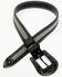 Wonderwest Women's Rhinestone Belt , Black, hi-res