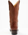 Image #5 - Cody James Men's Exotic American Alligator Western Boots - Round Toe, Lt Brown, hi-res