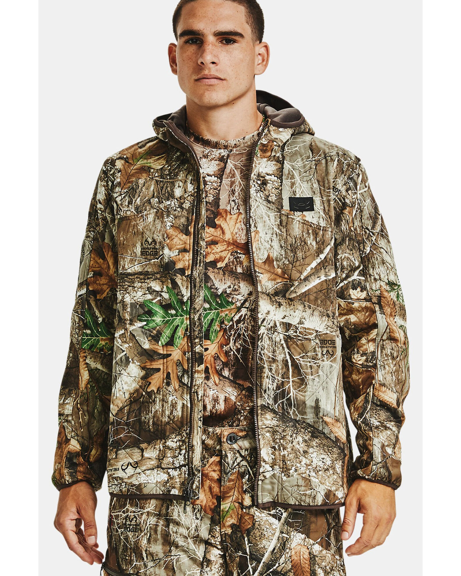 Cartero Limpiamente expedición Under Armour Men's Realtree Camo Brow Tine Work Jacket - Country Outfitter