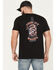Image #1 - Moonshine Spirit Men's Snake Pit Whiskey Short Sleeve Graphic T-Shirt, Black, hi-res