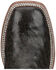 Image #6 - Tony Lama Men's Searcy Exotic Full Quill Ostrich Western Boots - Broad Square Toe, Dark Blue, hi-res