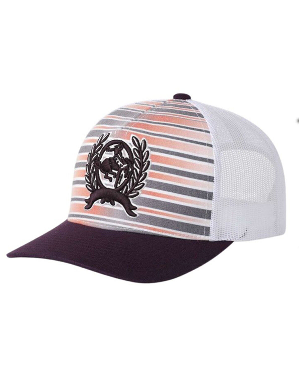 Image #1 - Cinch Women's Logo Ball Cap, Purple, hi-res