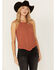 Image #1 - Idyllwind Women's Alpine Super Embellished Tank, Pecan, hi-res