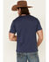 HOOey Men's Navy Patriot Logo Short Sleeve T-Shirt , Navy, hi-res
