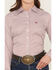 Image #3 - Cinch Women's Striped Print Long Sleeve Button-Down Stretch Wester Shirt, Pink, hi-res