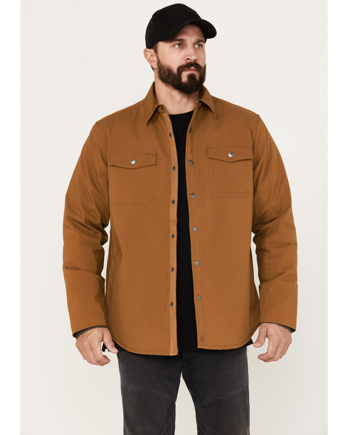 Image #1 - Dakota Grizzly Men's Carson Sherpa Lined Shacket, , hi-res