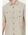 Image #4 - Hawx Men's Oxford Short Sleeve Button-Down Work Shirt, Olive, hi-res