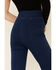Image #3 - Flying Tomato Women's Super High Rise Flare Jeans, Blue, hi-res