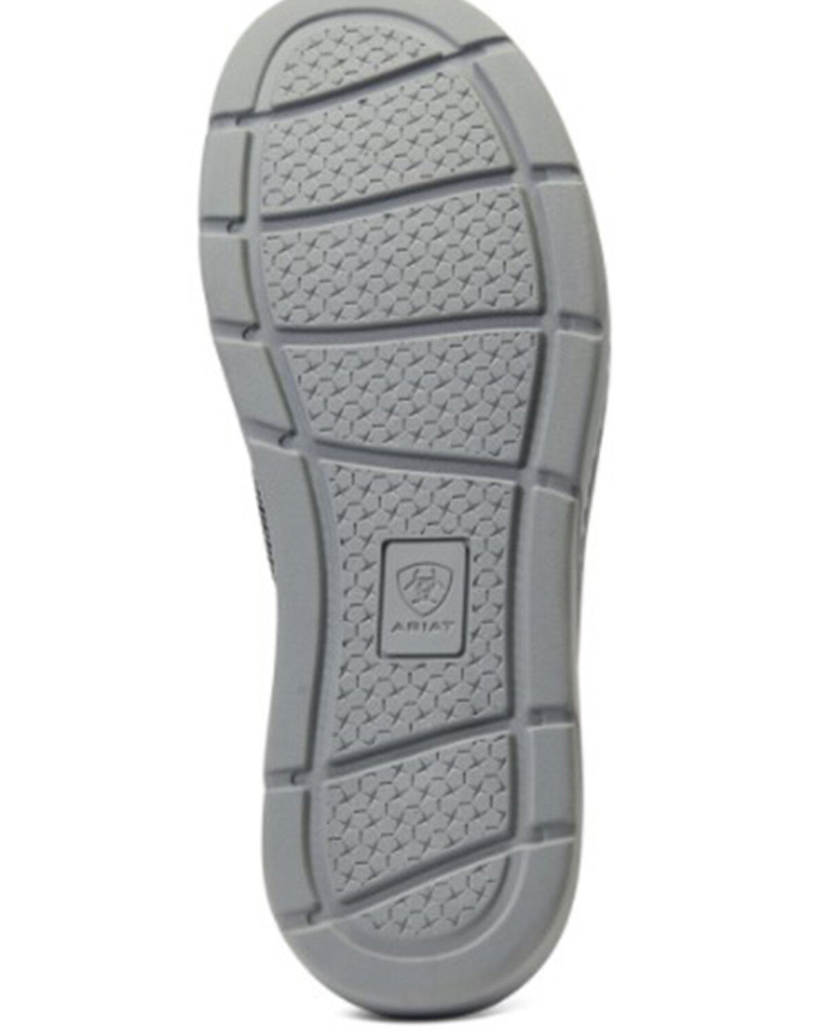 Image #5 - Ariat Men's Heather Brown Charcoal 360 Canvas Slip-On Casual Shoe - Moc Toe, Charcoal, hi-res