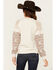 Image #4 - Shyanne Women's Wanda Fleece Mix Pullover Sweatshirt, Oatmeal, hi-res