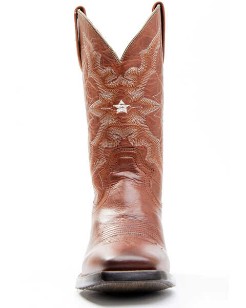 Image #3 - Idyllwind Women's Canyon Cross Western Performance Boots - Broad Square Toe, Cognac, hi-res