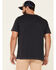 Image #4 - Flag & Anthem Men's Navy Fire Hot Sauce Graphic Slub Short Sleeve T-Shirt, Navy, hi-res