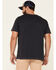 Image #4 - Flag & Anthem Men's Navy Fire Hot Sauce Graphic Slub Short Sleeve T-Shirt , Navy, hi-res