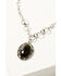 Image #2 - Shyanne Women's Heritage Valley Brown Agate Pendant Jewelry Set - 2 Piece, Silver, hi-res