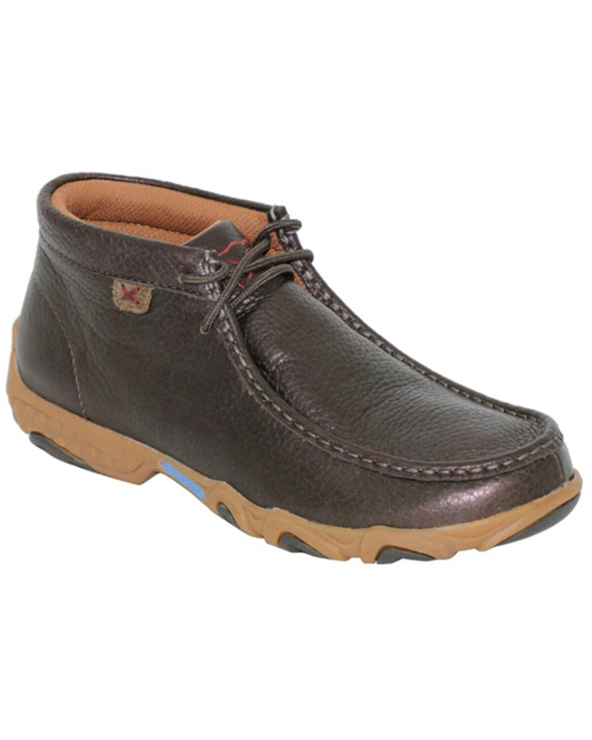 Image #1 - Twisted X Women's Chukka Driving Mocs, Brown, hi-res