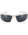 Edge Eyewear Brazeau Safety Sunglasses, White, hi-res
