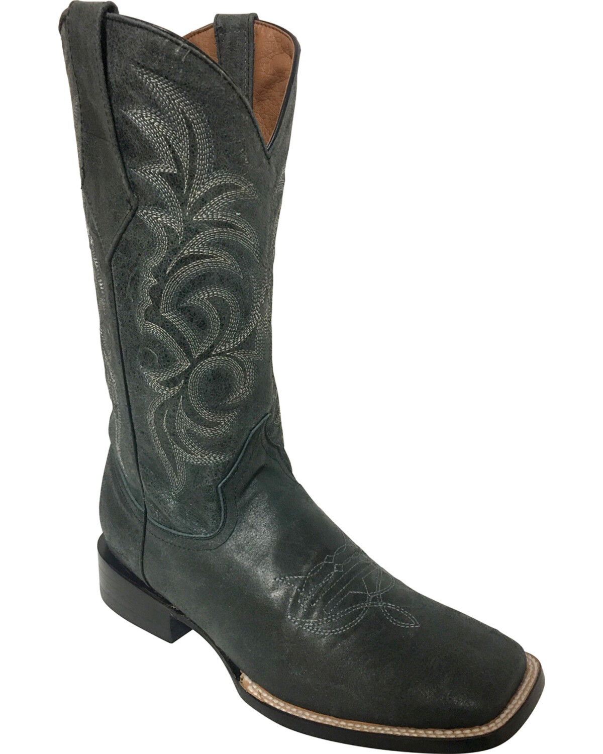 cowhide cowboy boots
