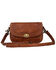 Image #1 - Myra Bag Women's Lobeth Accent Leather And Hairon Crossbody Bag, Brown, hi-res