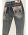 Image #2 - Grace In LA Women's Medium Wash Mid Rise Hairon Bootcut Stretch Denim Jeans, Medium Wash, hi-res