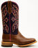 Image #2 - Ariat Women's Showdown Western Boots - Broad Square Toe, Tan, hi-res