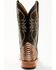 Image #5 - Cody James Men's Exotic Python Western Boots - Broad Square Toe , Dark Brown, hi-res