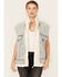 Image #1 - BLANKNYC Women's Snowbank Vest, Light Wash, hi-res
