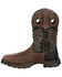 Durango Men's Maverick Waterproof Western Work Boots - Steel Toe, Brown, hi-res