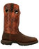 Image #2 - Durango Men's Rebel Western Boots - Square Toe, Brown, hi-res