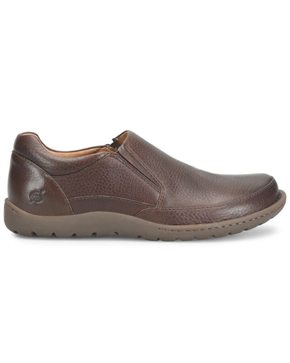 Image #2 - Born Men's Nigel Slip-On Casual Shoes, Brown, hi-res