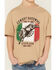 Image #3 - Cowboy Hardware Boys' Mexico Flag Bucking Bull Short Sleeve Graphic T-Shirt, Tan, hi-res