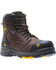Image #1 - Wolverine Men's Blade LX Waterproof Met Guard Work Boots - Composite Toe, Dark Brown, hi-res