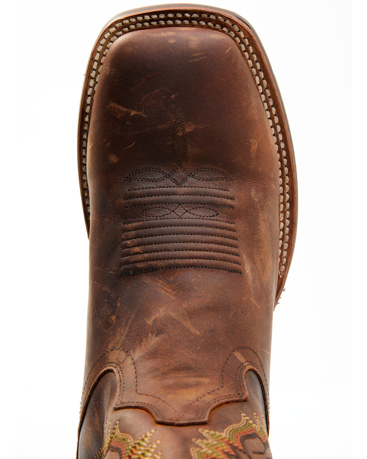 Image #6 - Dan Post Men's Leon Crazy Horse Performance Western Boot - Broad Square Toe , , hi-res