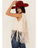Image #4 - Tasha Polizzi Women's Magnolia Beaded Fringe Vest, White, hi-res